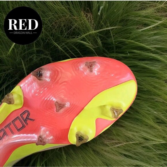 Adidas Predator 24 Elite Laceless FG Yellow Soccer Cleats IE2366 - Men\'s Sz 7.5 main image 7